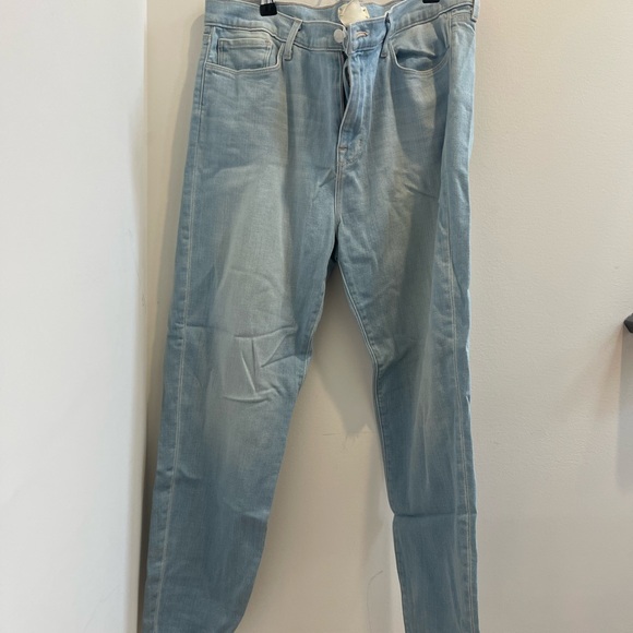 L'AGENCE Light Blue Straight Jeans - Picture 1 of 3